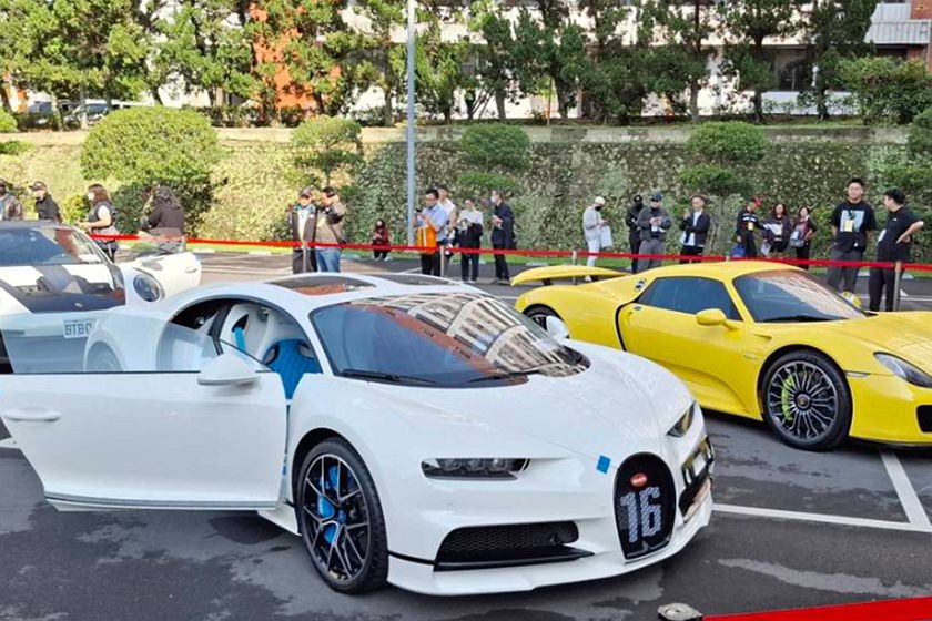 On March 2, the Taipei Branch of the Administrative Enforcement Agency auctioned 33 luxury cars seized in the case.